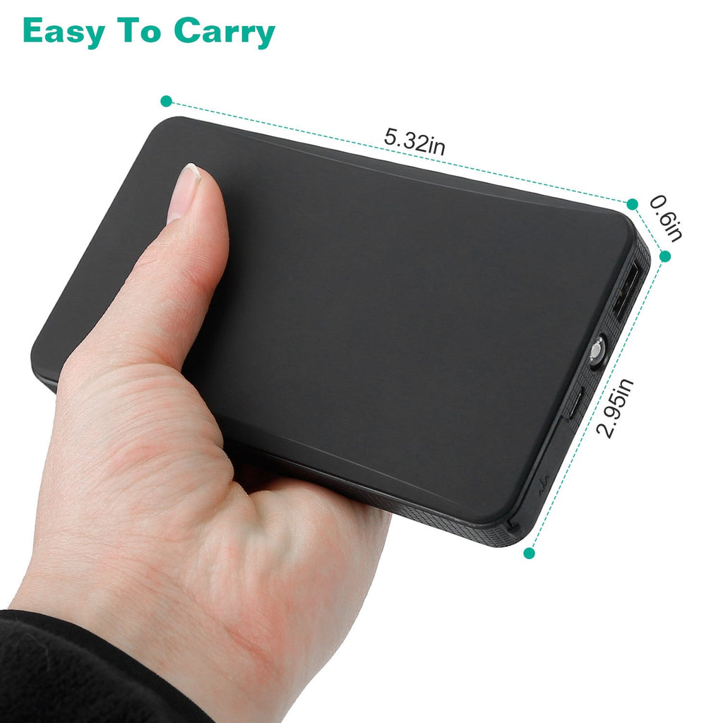 12V Car Jumper Starter 400A Peak 20000mAh Battery Charger Power Bank