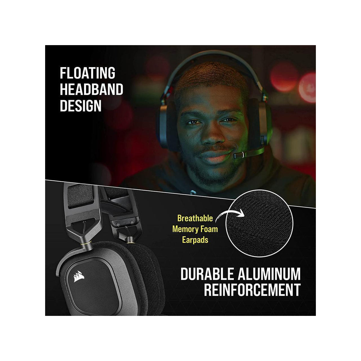 Corsair HS80 RGB Wireless Gaming Headset