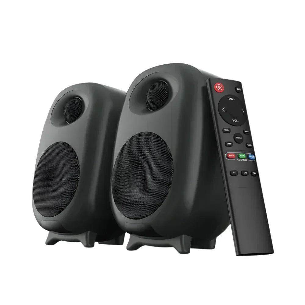 60W Gaming Bluetooth Speaker Soundbar For Pc & Tv (Black)