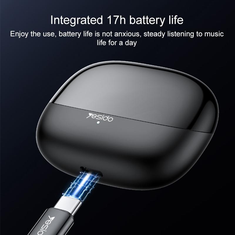 NNEIDS Black Wireless Bluetooth Earphones - Tws26