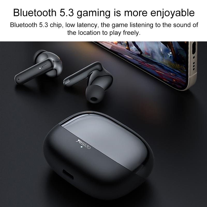 NNEIDS Black Wireless Bluetooth Earphones - Tws26