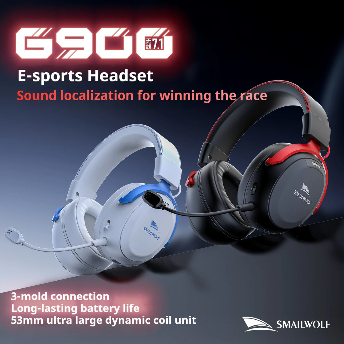 Smailwolf G900 Wireless Gaming Headset