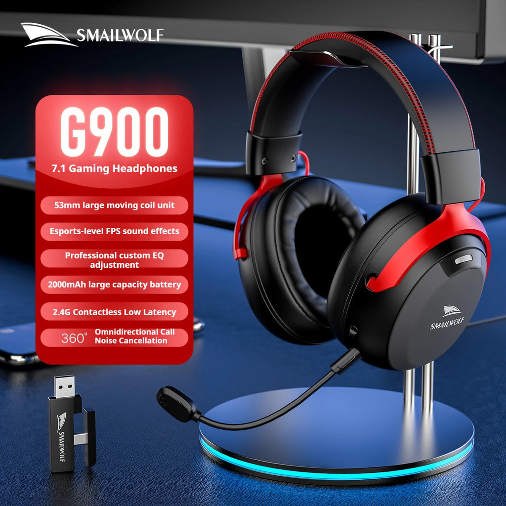 Smailwolf G900 Wireless Gaming Headset