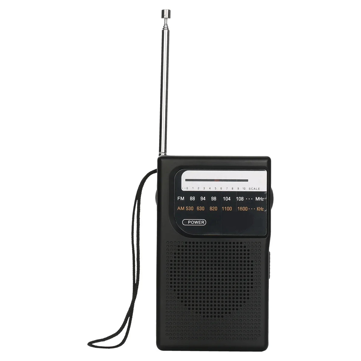 Portable Pocket Radio Black