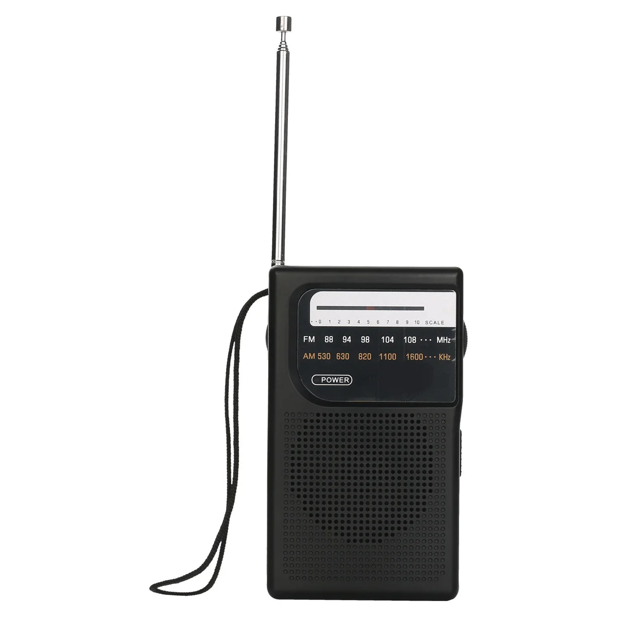 Portable Pocket Radio Black