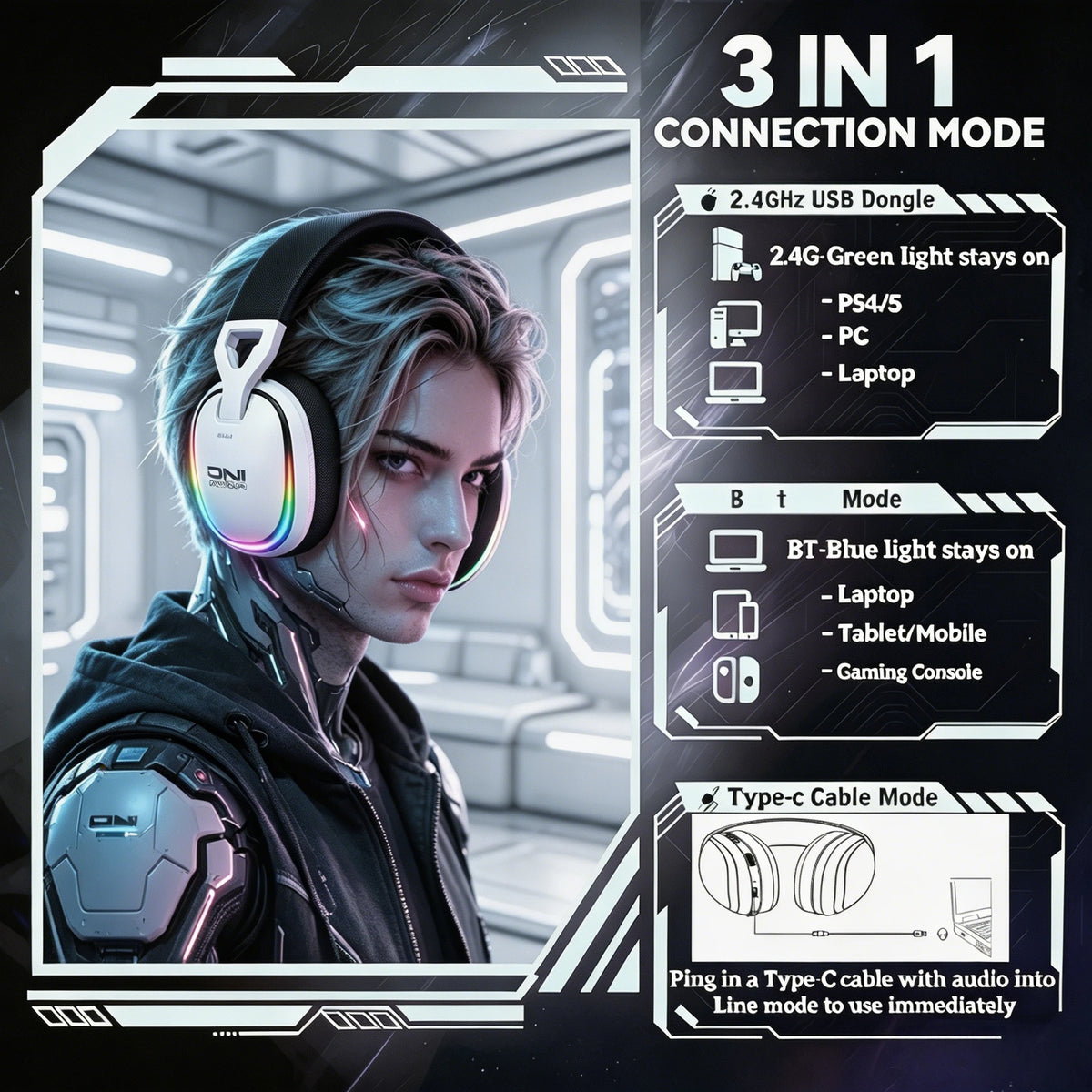 ONIKUMA GT 805