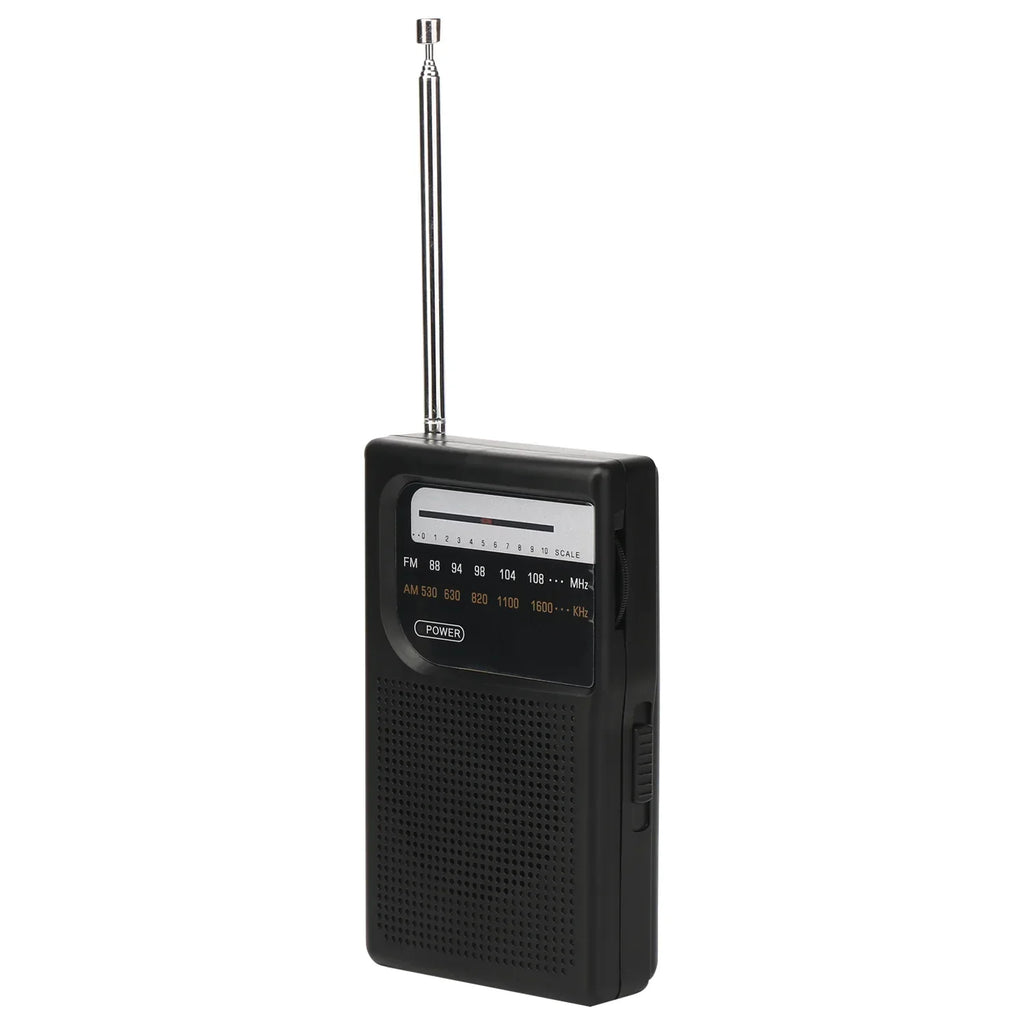 Portable Pocket Radio Black