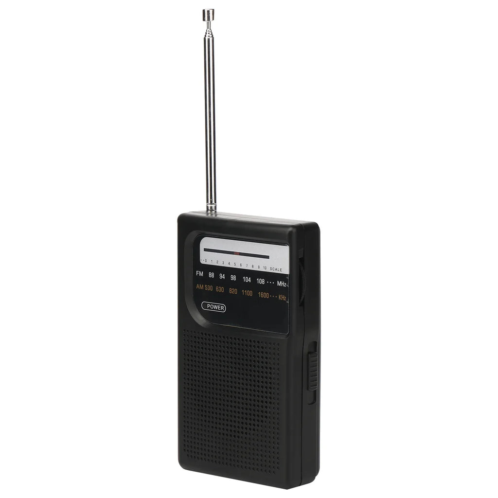 Portable Pocket Radio Black