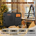 Stereo Digital Portable Radio Black