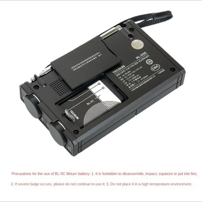 All-Band Portable Radio Black