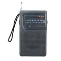 Supersonic AM/FM Pocket Radio in Black
