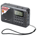 Full Band Portable Radio Receiver Black