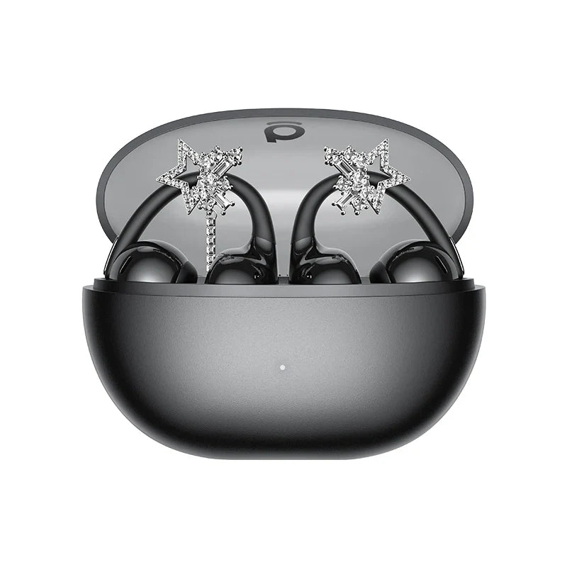 Baseus Bowie MC2 AIR Clip-on TWS Earbuds Ear Clips Wireless Earphones Bluetooth 6.0   Open Earrings 4 Mic ENC Sports Headphones
