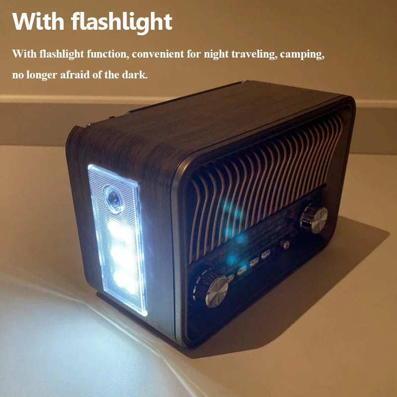 Portable Multi-Band Radio Brown