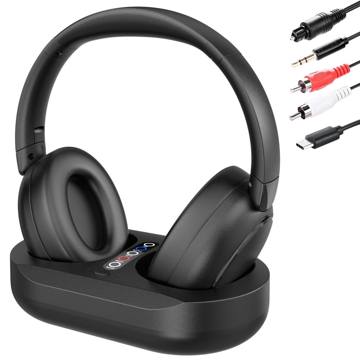 Bluetooth Dual-mode Wireless TV Headphones