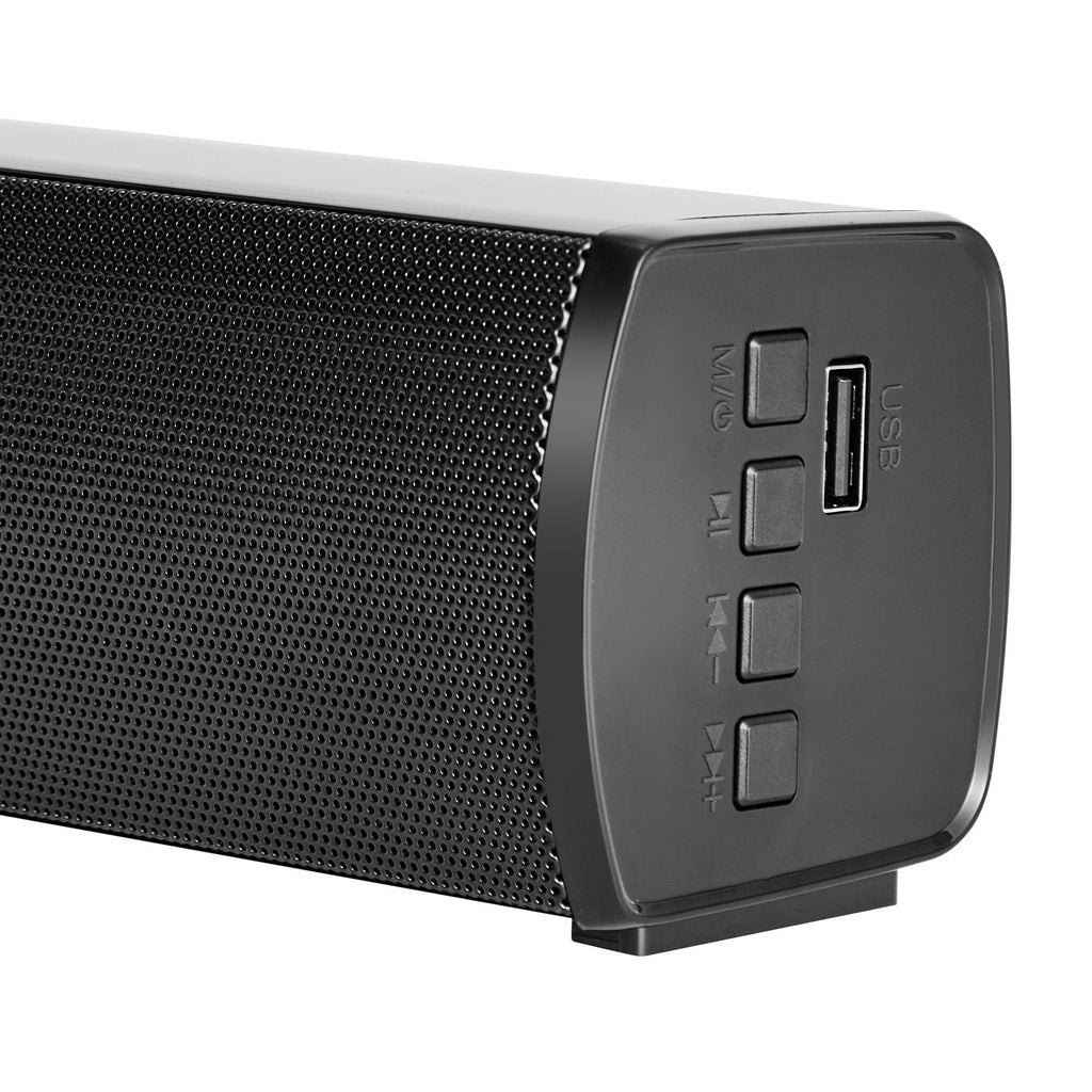 Sound Bar for Smart TV, 2.0 Channel, 32-Inch 2 in 1 Detachable