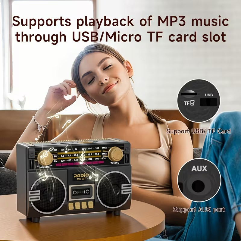 Portable Multifunctional AM/FM/SW Radio