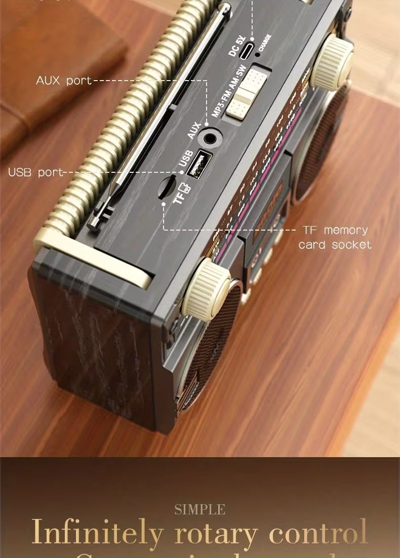 Portable Multifunctional AM/FM/SW Radio