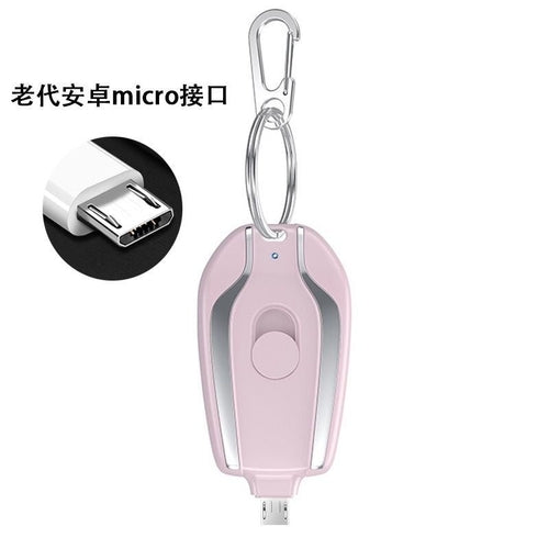 Portable Cute Mini Rechargeable Power Bank With Plug